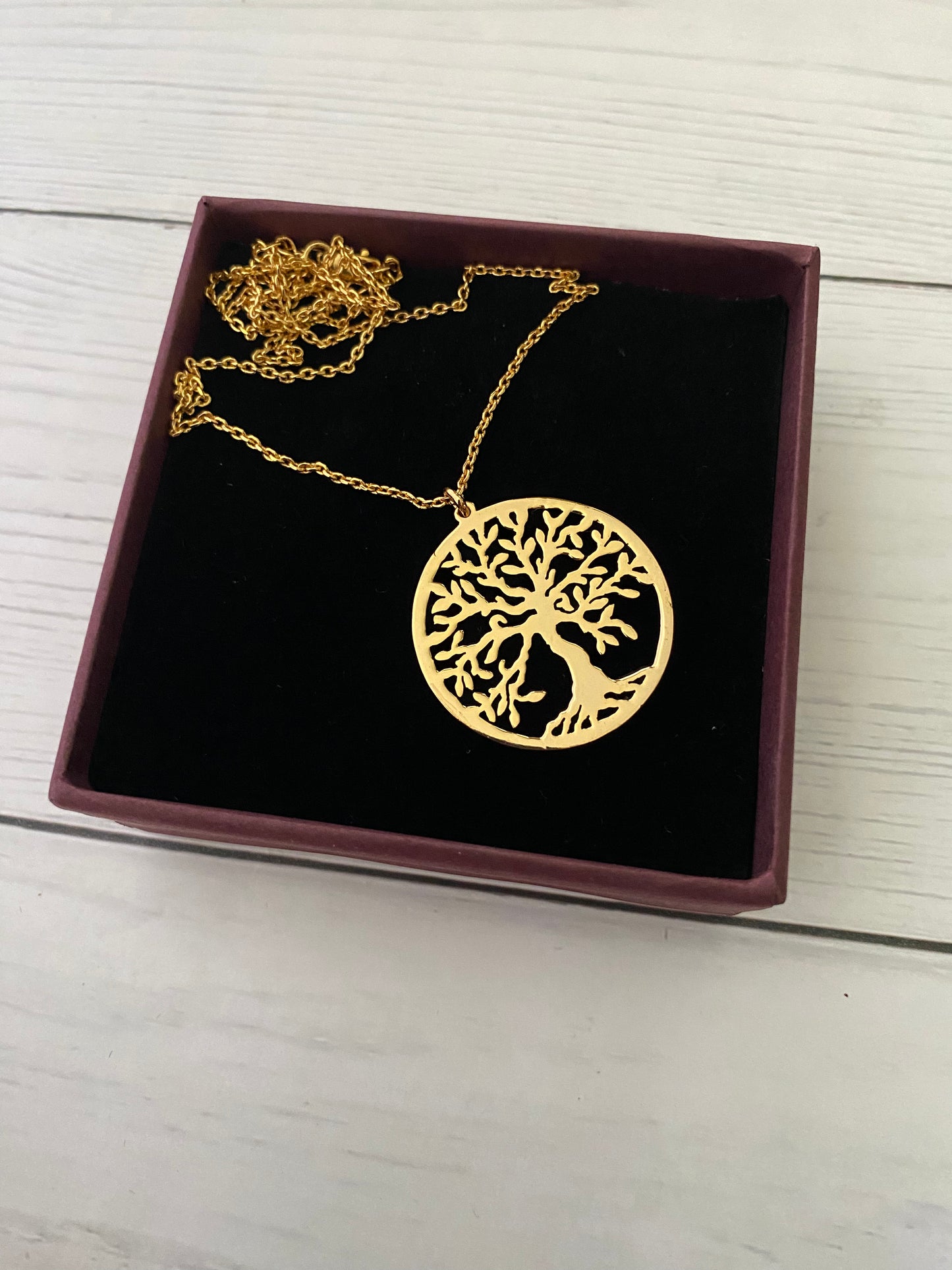 Tree of Life necklace in 92.5 Sterling Silver