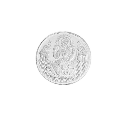 Pure 999 BIS Hallmarked 10gram- Lord Laxmi Silver Coin