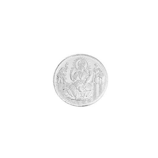 Pure 999 BIS Hallmarked 5gram- Lord Laxmi Silver Coin