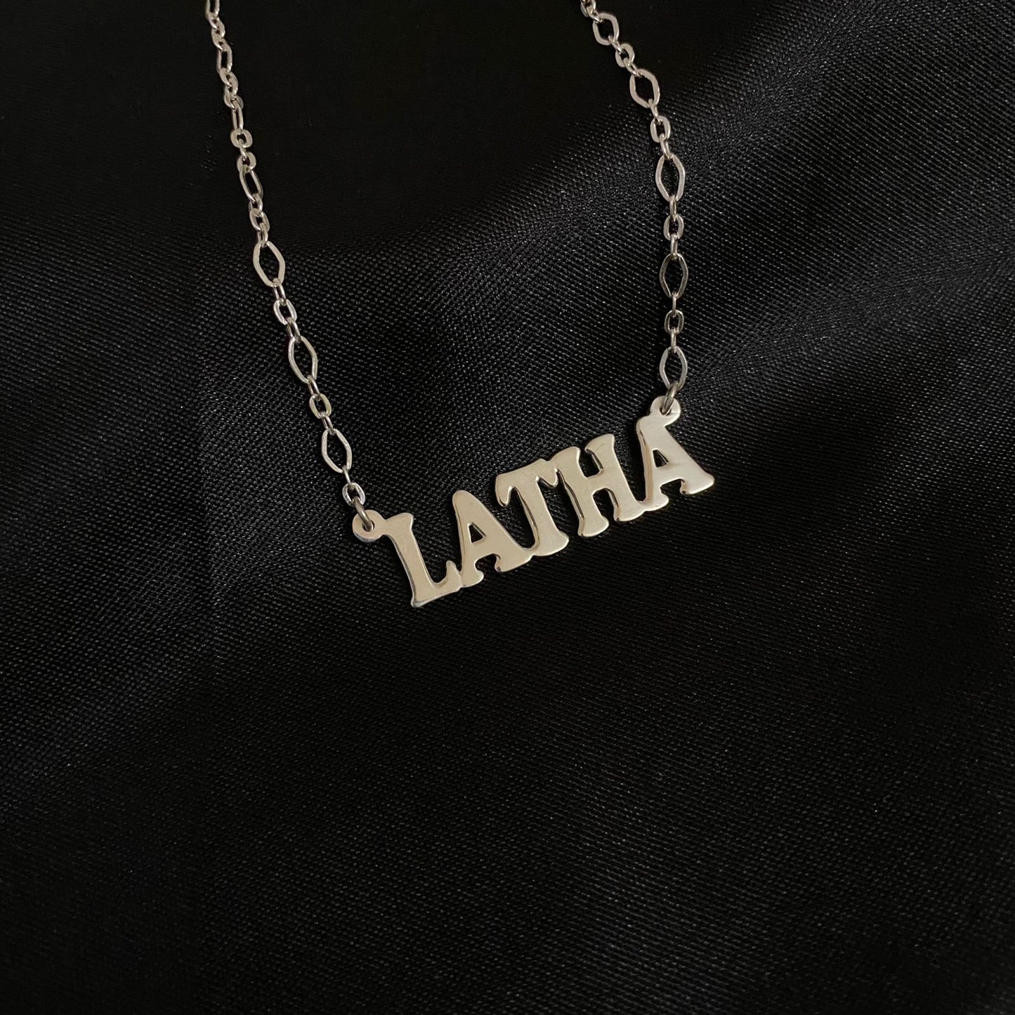 Capital Name Necklace 3