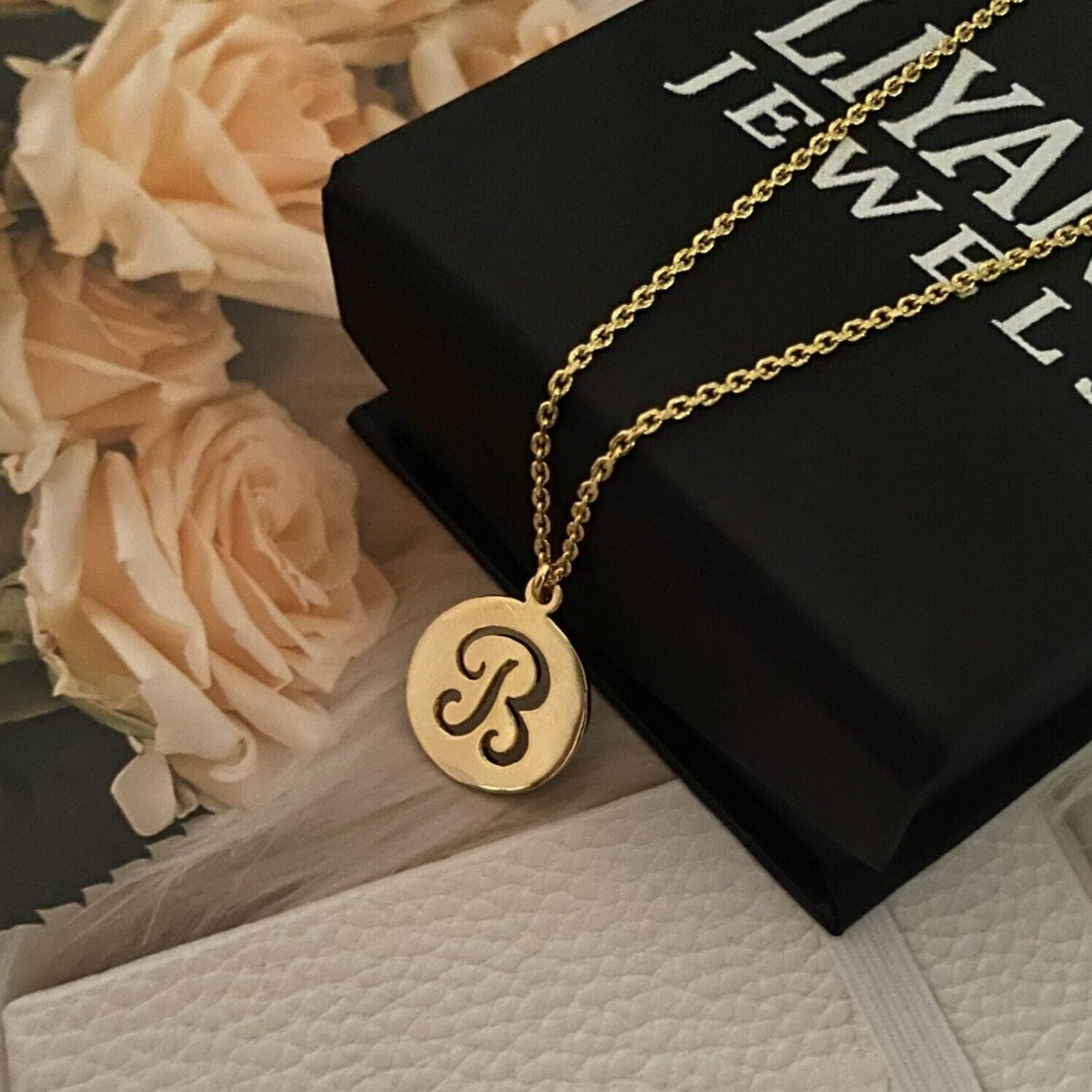 Personalised Engraved Russian 6 Ring Necklace Rose Gold – au.ifshe.com