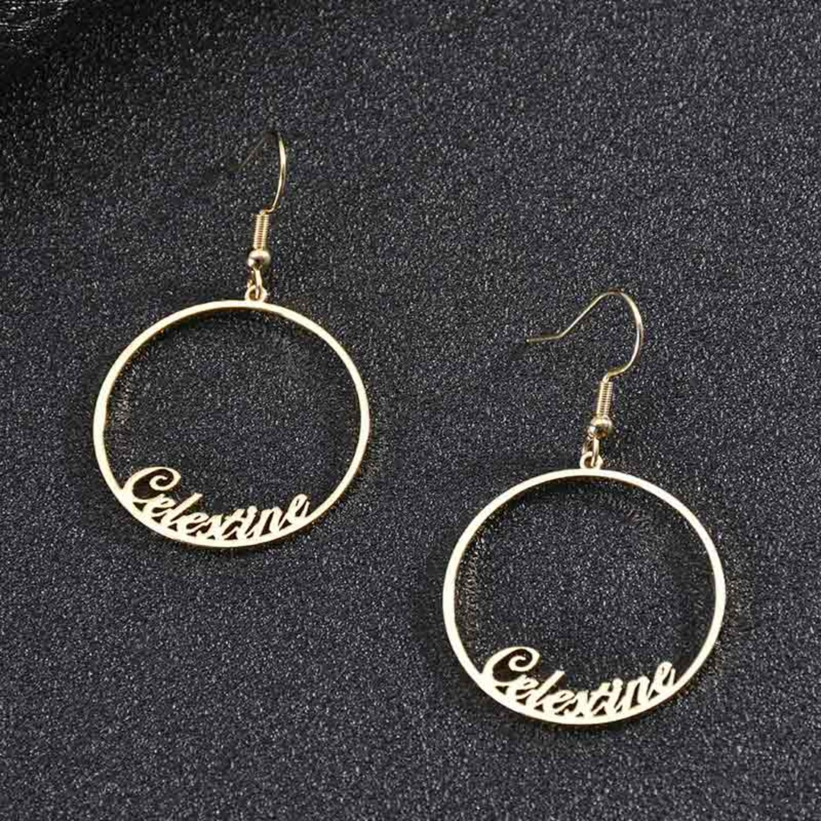 Buy Unique Style Metal Bead Big Round Hoop Earrings for Women  Girls  Assorted Online at Low Prices in India  Paytmmallcom