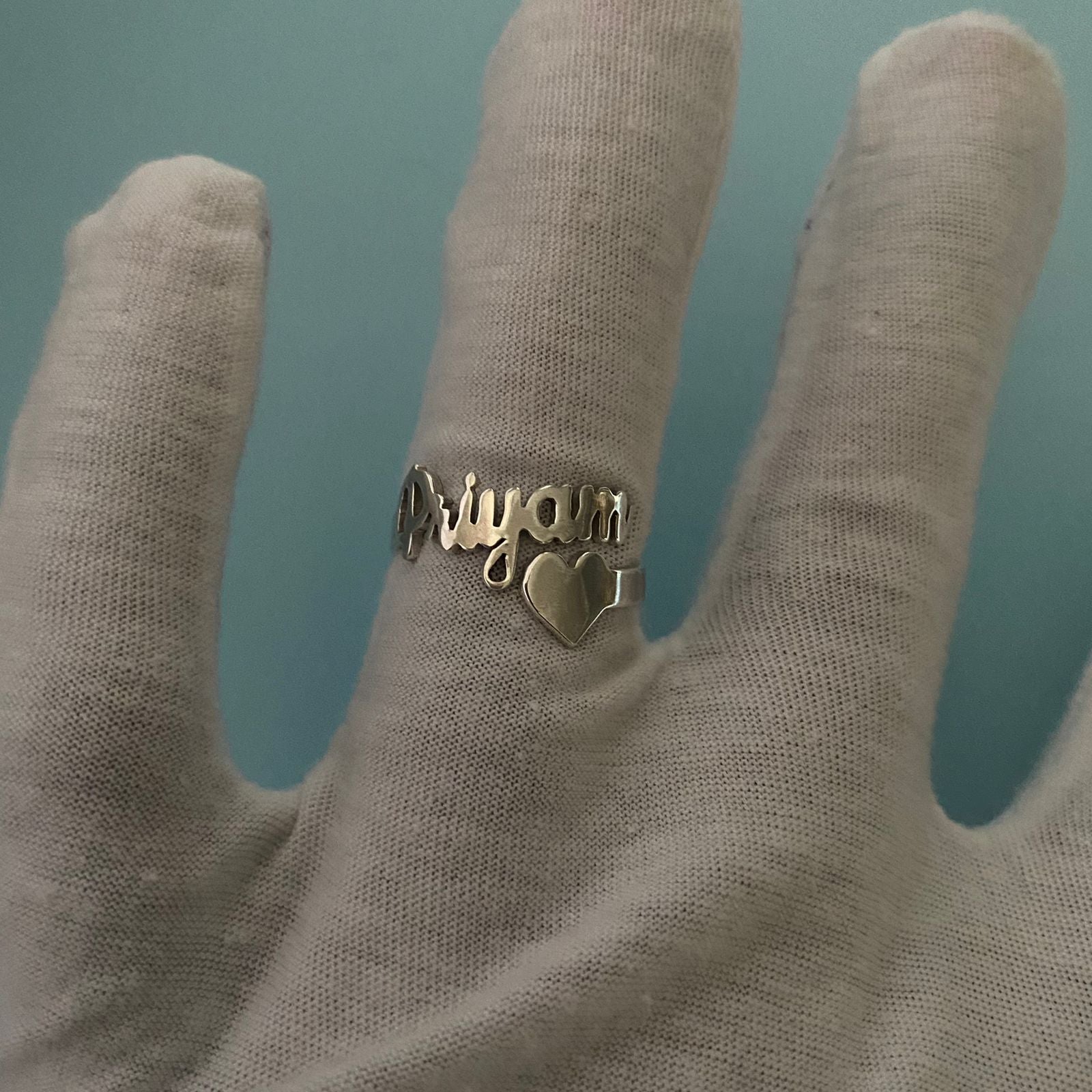 Personalized Double Finger Ring - Double Name Ring - Custom Two Finger –  LightningStore